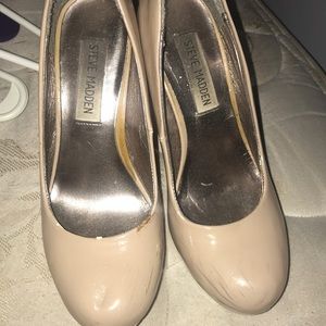 Steve Madden nude heels